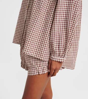 Mira gingham cotton shirt | Posse