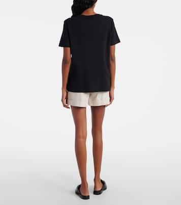 Madera embroidered cotton jersey T-shirt | 'S Max Mara