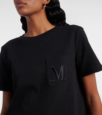 Madera embroidered cotton jersey T-shirt | 'S Max Mara