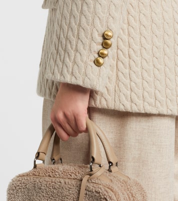 Monili cable-knit cashmere blazer | Brunello Cucinelli