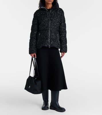 Urbel tweed down jacket | Moncler