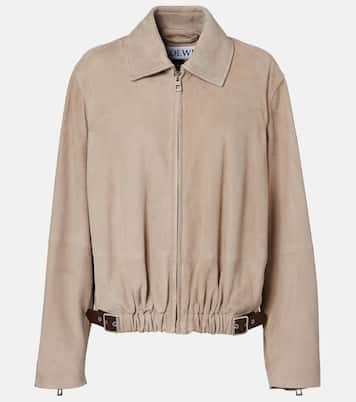 Jacke aus Veloursleder | Loewe