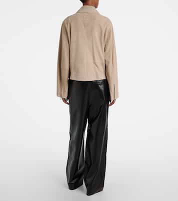 Jacke aus Veloursleder | Loewe