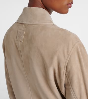 Jacke aus Veloursleder | Loewe
