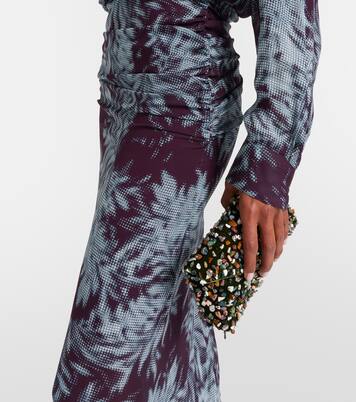 Printed chiffon midi skirt | Dries Van Noten