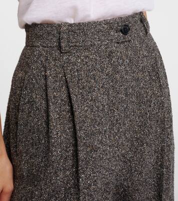 Weite Hose Virgil aus Tweed | The Row