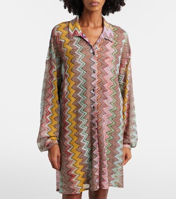 Zig Zag lamé shirt | Missoni
