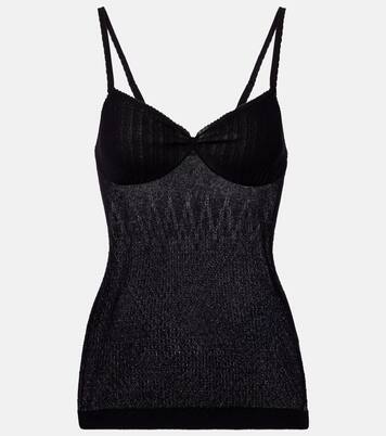 Knitted cotton-blend camisole | Victoria Beckham