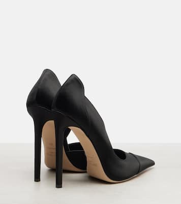 Brigitte 120 satin pumps | Jimmy Choo
