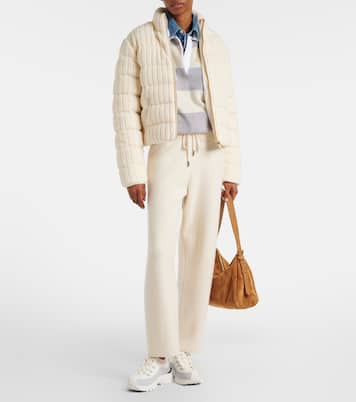 Daunenjacke aus Wolle und Kaschmir | Moncler