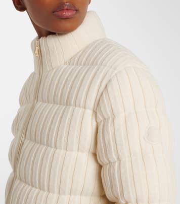 Daunenjacke aus Wolle und Kaschmir | Moncler