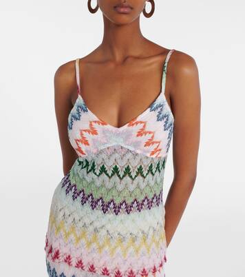 Top lencero de punto en zigzag | Missoni
