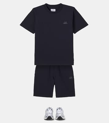 Ensemble t-shirt et short en coton à logo | C.P. Company Kids