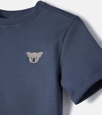 Jarne embroidered cotton T-shirt | Donsje