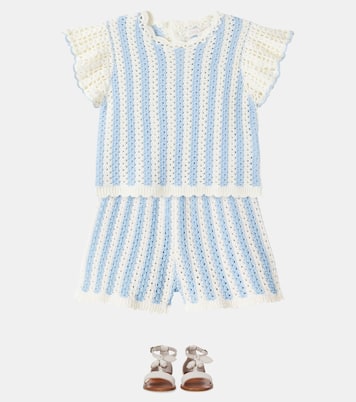 Shorts Mekylane aus Häkelstrick | Louise Misha