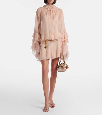 Metallic leather mules | Gianvito Rossi