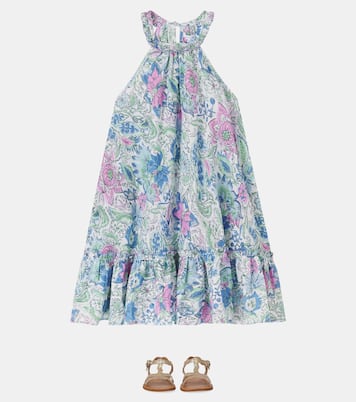 Kleid Cleo aus Baumwollmusselin | Poupette St Barth Kids