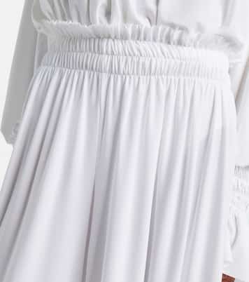 Pantalones anchos fruncidos | Norma Kamali