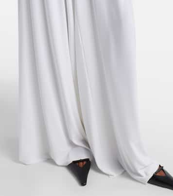 Pantalones anchos fruncidos | Norma Kamali