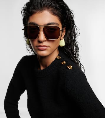 Lunettes de soleil aviateur | Bottega Veneta