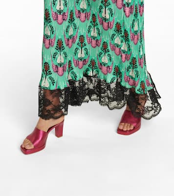 Floral jersey maxi dress | Rabanne