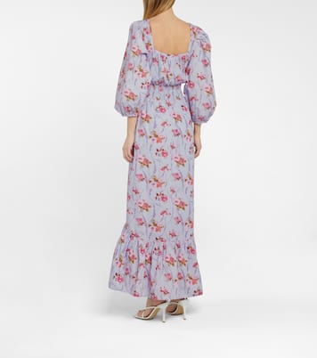 Maxikleid Minnia aus Baumwolle | LoveShackFancy