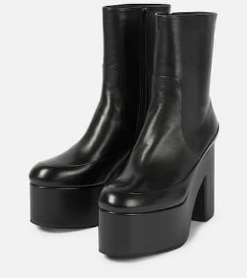 Bottines à plateau en cuir | Dries Van Noten