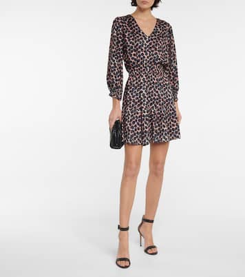 Yena printed minidress | Velvet