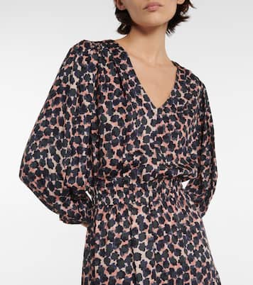Yena printed minidress | Velvet