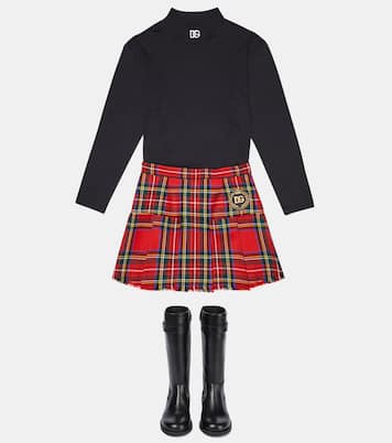 Rock aus Schurwolle | Dolce&Gabbana Kids
