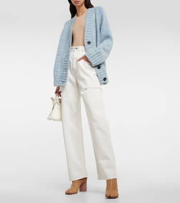 Alpaca wool-blend cardigan | Maison Margiela