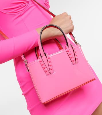 Tote Cabata Nano de charol | Christian Louboutin