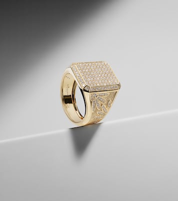 Bague Flower en or 18 ct et diamants | Rainbow K