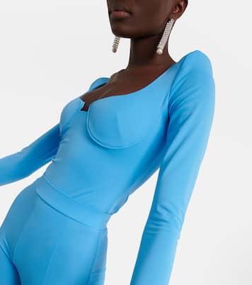 Della long-sleeve bodysuit | Alex Perry