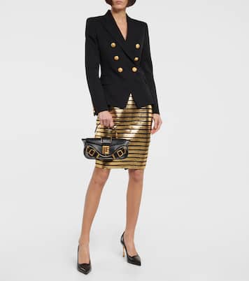 Escarpins Moneta en cuir embossé | Balmain