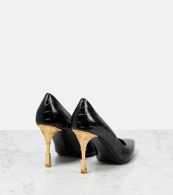 Escarpins Moneta en cuir embossé | Balmain