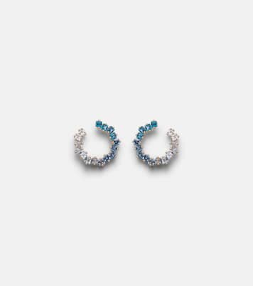 Sideways Spiral 14kt gold earrings | Suzanne Kalan