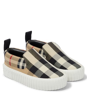 Vintage Check slip-on sneakers | Burberry Kids