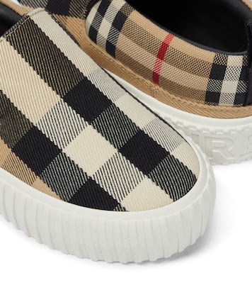 Vintage Check slip-on sneakers | Burberry Kids