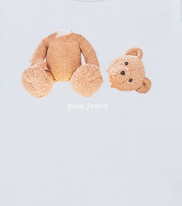 Baby printed cotton onesie | Palm Angels Kids