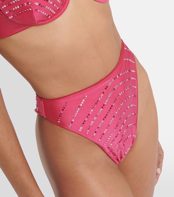 Gem embellished bikini set | Oséree