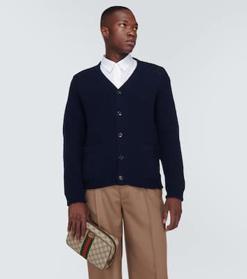 Neceser Gucci Savoy con tribanda Web | Gucci