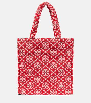 Borsa in spugna di cotone con logo | Tory Burch
