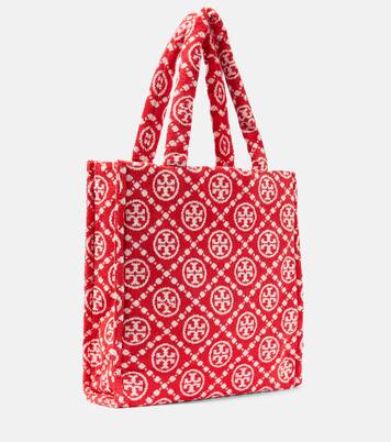 Borsa in spugna di cotone con logo | Tory Burch