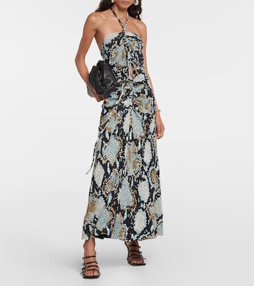 Robe midi imprimée | Proenza Schouler