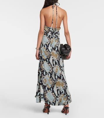 Robe midi imprimée | Proenza Schouler