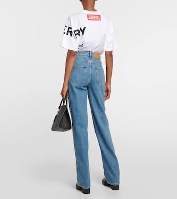 Jeans regular a vita alta | Burberry