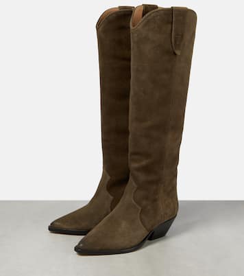 Stivali texani Denvee in suede | Isabel Marant