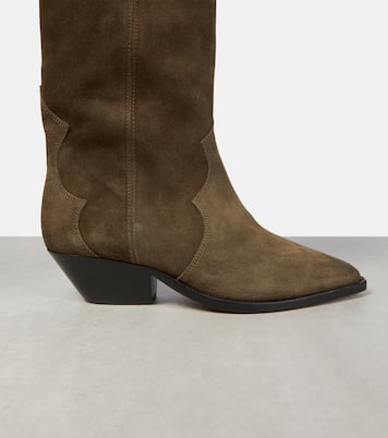 Stivali texani Denvee in suede | Isabel Marant