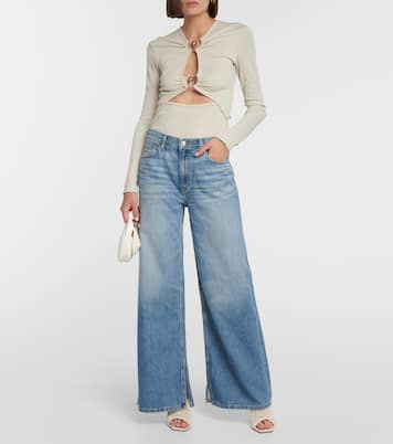 Low Rider low-rise wide-leg jeans | Re/Done
